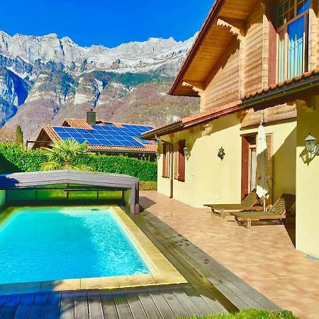 Doodle'S Amazing Chalet -Walensee - Flumserberg - Churfirsten - Heidiland - Pool - Sauna Mols Eksteriør billede