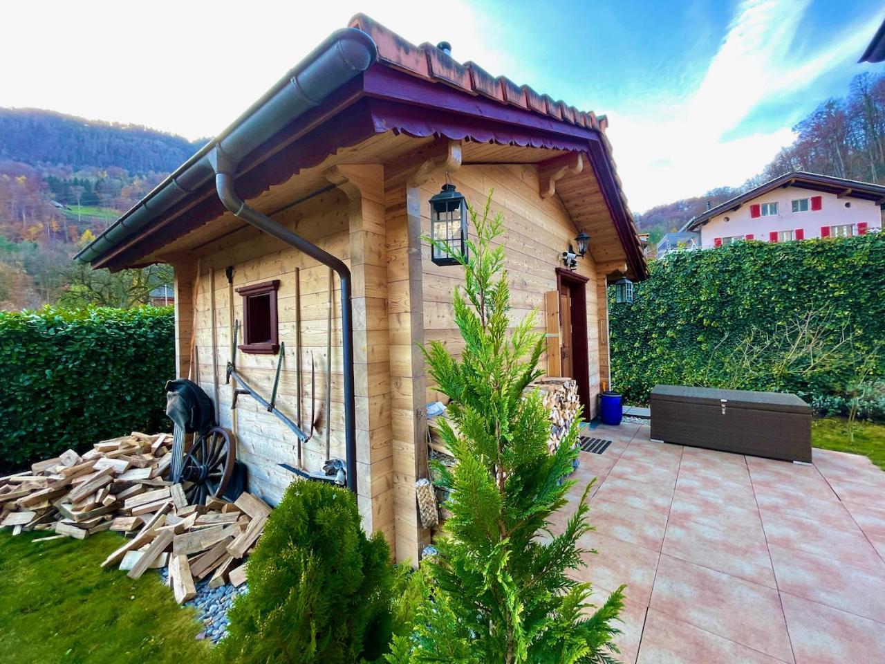 Doodle'S Amazing Chalet -Walensee - Flumserberg - Churfirsten - Heidiland - Pool - Sauna Mols Eksteriør billede