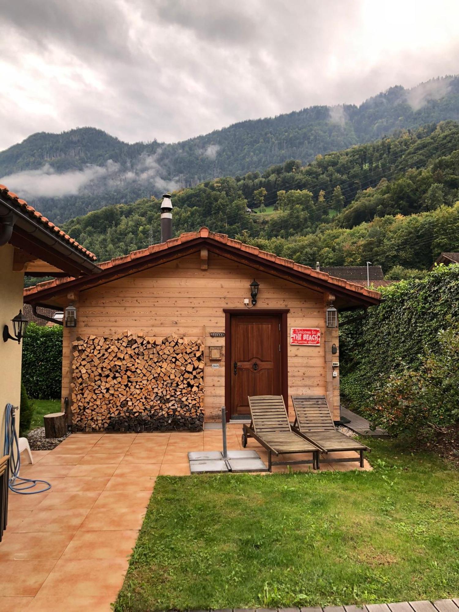 Doodle'S Amazing Chalet -Walensee - Flumserberg - Churfirsten - Heidiland - Pool - Sauna Mols Eksteriør billede