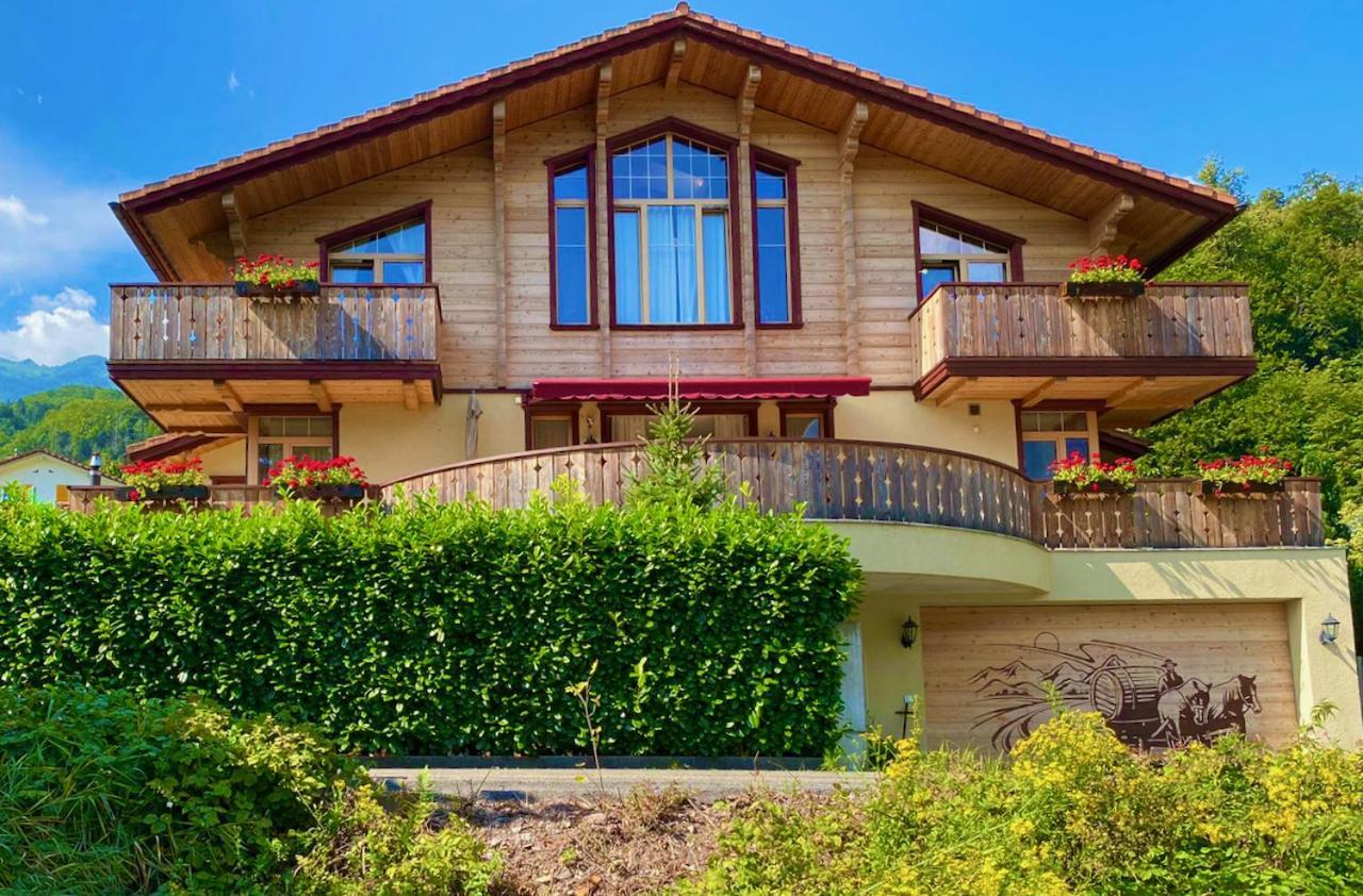 Doodle'S Amazing Chalet -Walensee - Flumserberg - Churfirsten - Heidiland - Pool - Sauna Mols Eksteriør billede