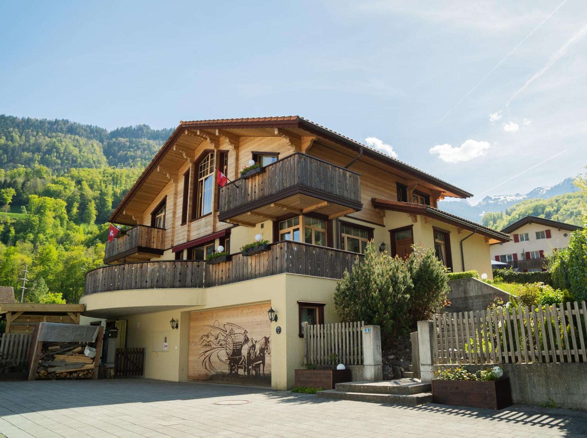 Doodle'S Amazing Chalet -Walensee - Flumserberg - Churfirsten - Heidiland - Pool - Sauna Mols Eksteriør billede